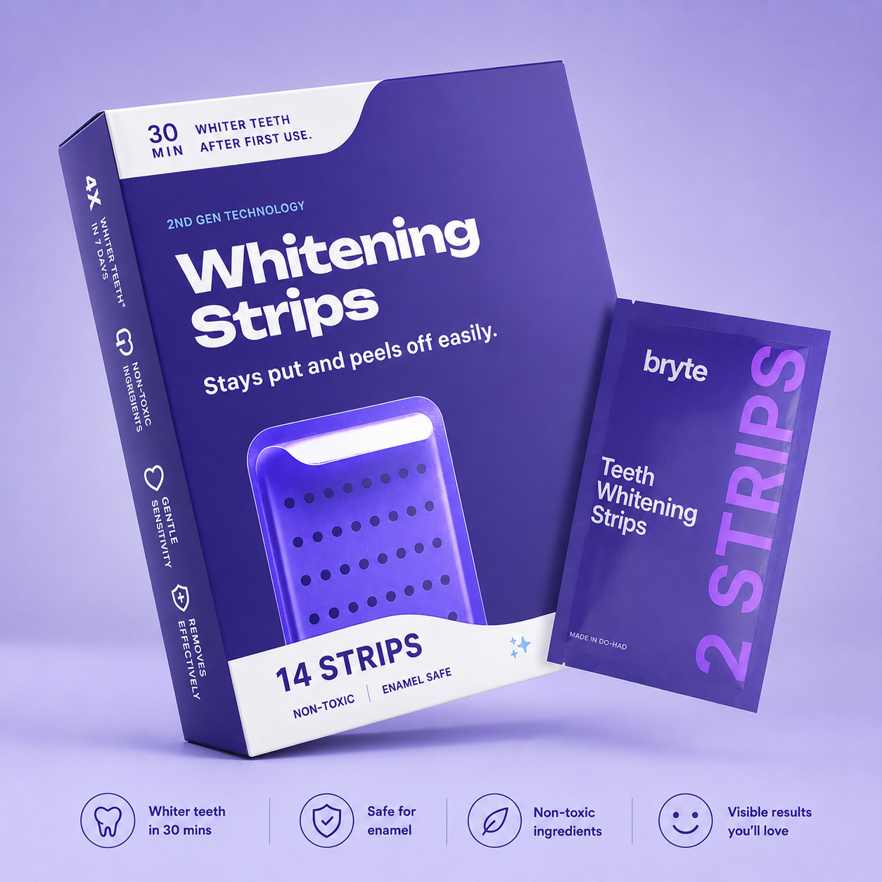 Bryte™ Purple Whitening Strips